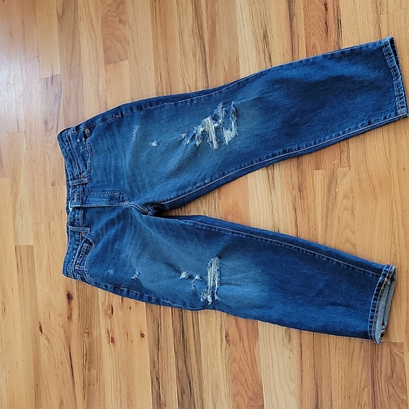 Old Navy Denim - OLD NAVY DENIM DISTRESSED JEANS